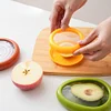 Silicone Film Fruit Storage Box Sealed Fresh Preservation Box for Fridge (4Pcs)