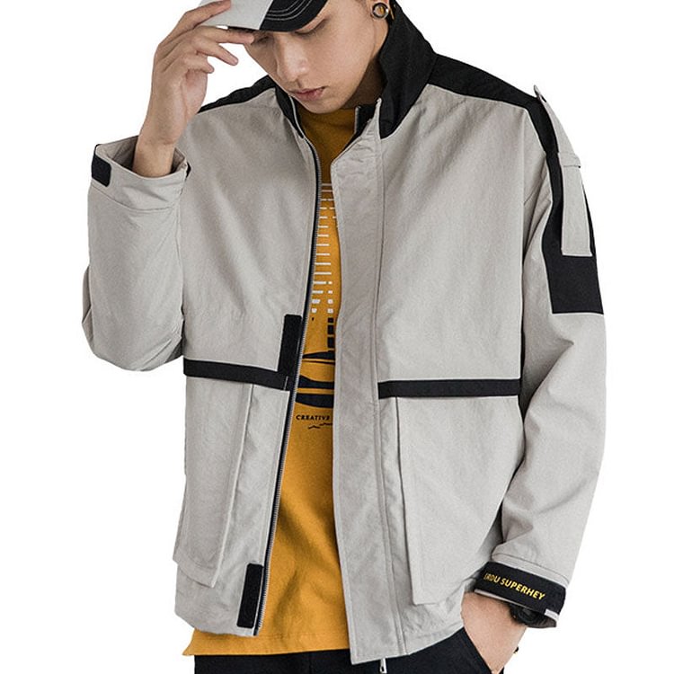 Men's Clothing Autumn Leisure plus Size Retro Sports Baggy Coat Camouflage Men's Men Jacket