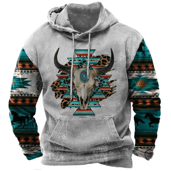 Men's Cowboy Hoodie