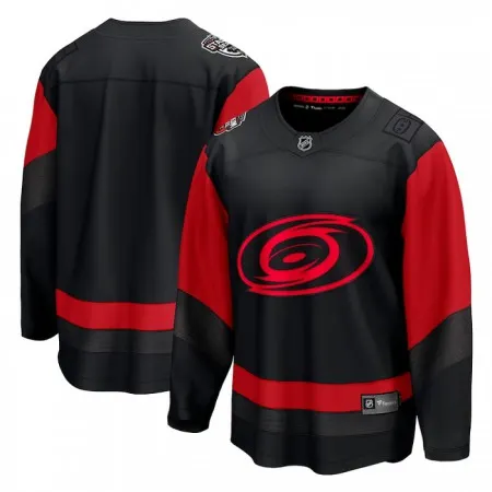 Men's Carolina Hurricanes Blank Black Red Stadium Series  Stitched Jersey