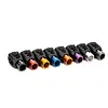 2pcs Gear Shift Lever Adjust Bolt Adapter Finger Dial Bicycle Shifter Cable Adjuster Screw Fine-Tuning Transmission Shifting Adjust Bolt for M5 Wire Brake CNC