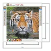 Diamond Painting-DIY Full Round Drill Tiger
