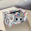 DIY Diamond Tissue Box Wooden 5D Diamond Painting Tissue Holder for Home Decor