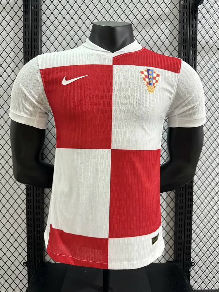 2024-25 Croatia Home Shirt - Authentic