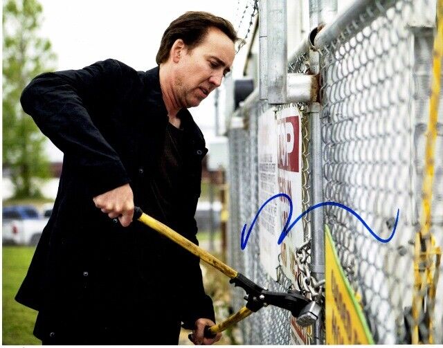 Nicolas Cage Signed STOLEN 11x14 inch Photo Poster painting - Nic Cage - National Treasure Actor