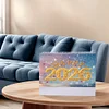 (US Local)2026 Diamond Painting Monthly Calendar Kit Diamond Art Calendar for DIY Crafts Party