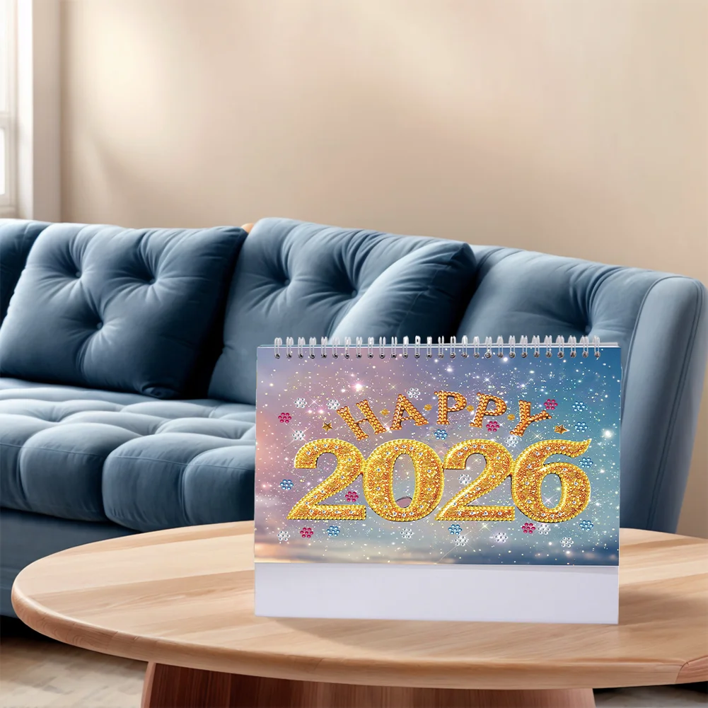 Diamond Painting Monthly Calendar Kit Diamond Art Calendar for DIY Crafts Party