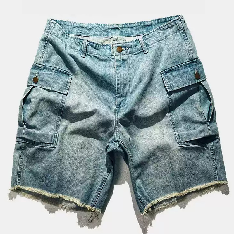 Men's P44 Denim Big Pocket Shorts