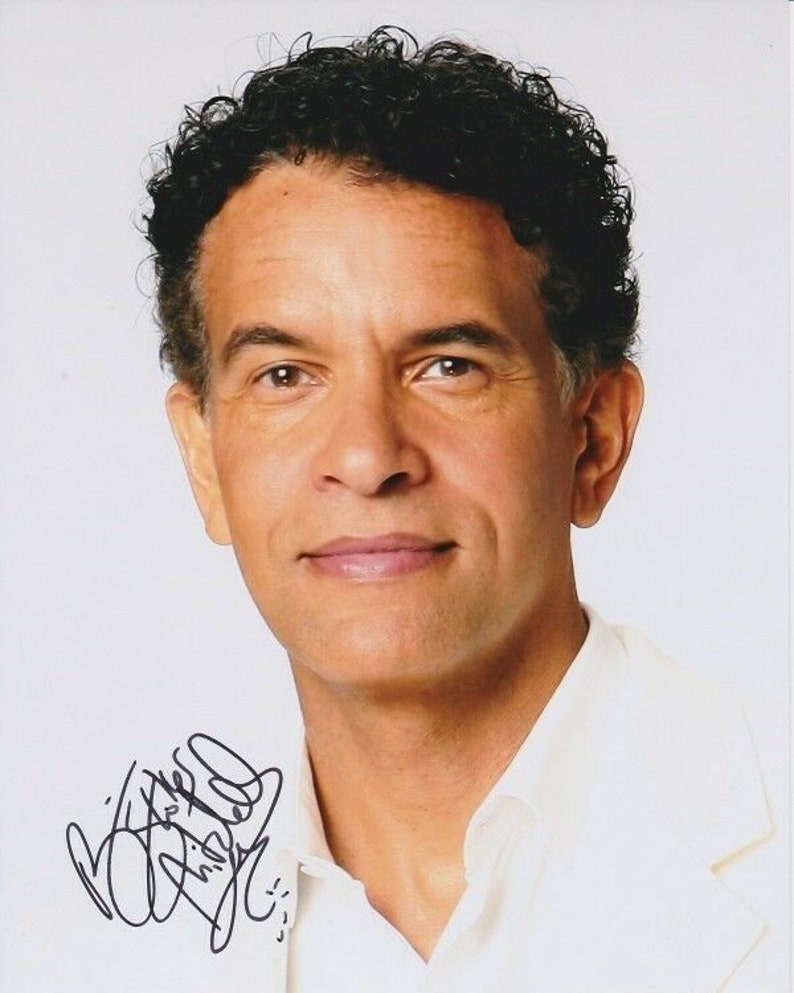 Brian stokes mitchell signed autographed 8x10 Photo Poster painting