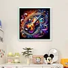 Elegant Violin-11CT Stamped Cross Stitch 40*40cm