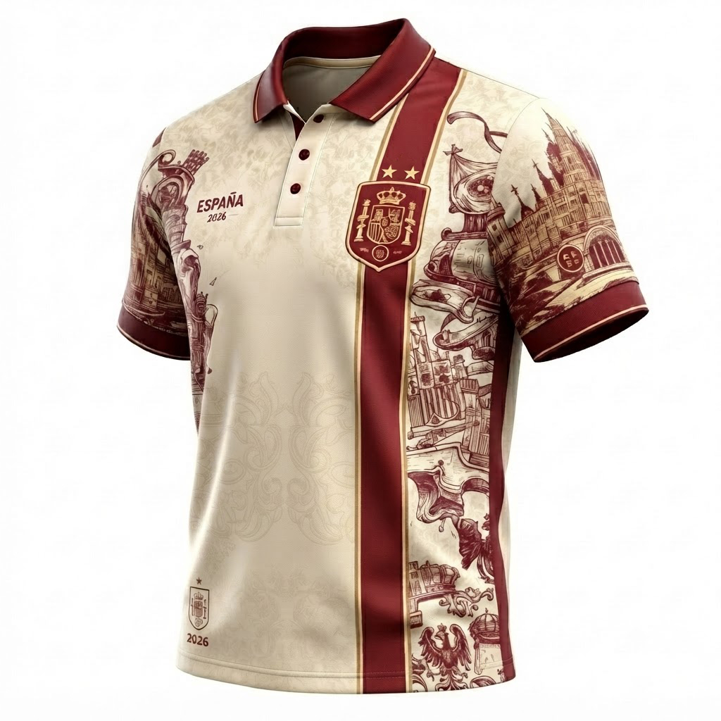Men's Vintage Polo Shirt 2026 Commemorative Design Breathable & Lightweight Vintage Illustration Print