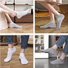 300 Pairs Mens Thin Low Cut Ankle Socks Breathable Casual Socks Athletic Sports Sock Bulk Pack for Men Women Unisex Homeless