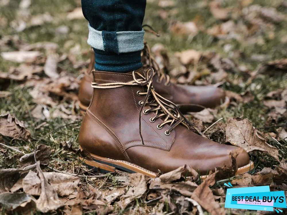 Cow Split Leather Men Boots Comfortable Boots Men Footwear Rubber Ankle Boots Men's Shoes