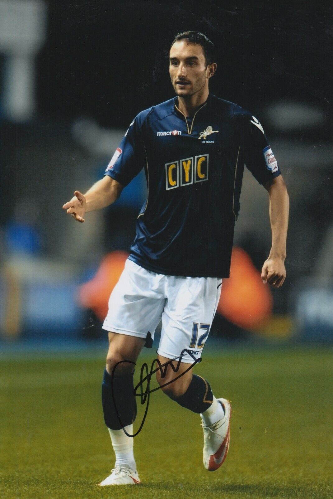 Chris Hackett Hand Signed 12x8 Photo Poster painting - Millwall - Football Autograph.