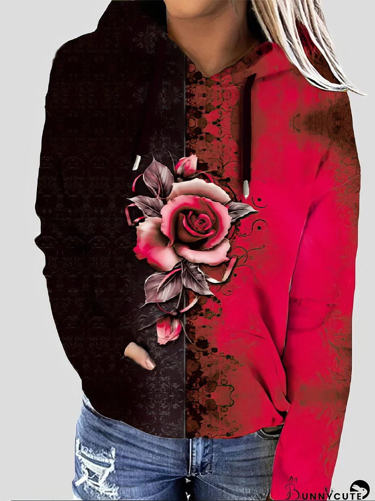 Gothic Rose Hoodie