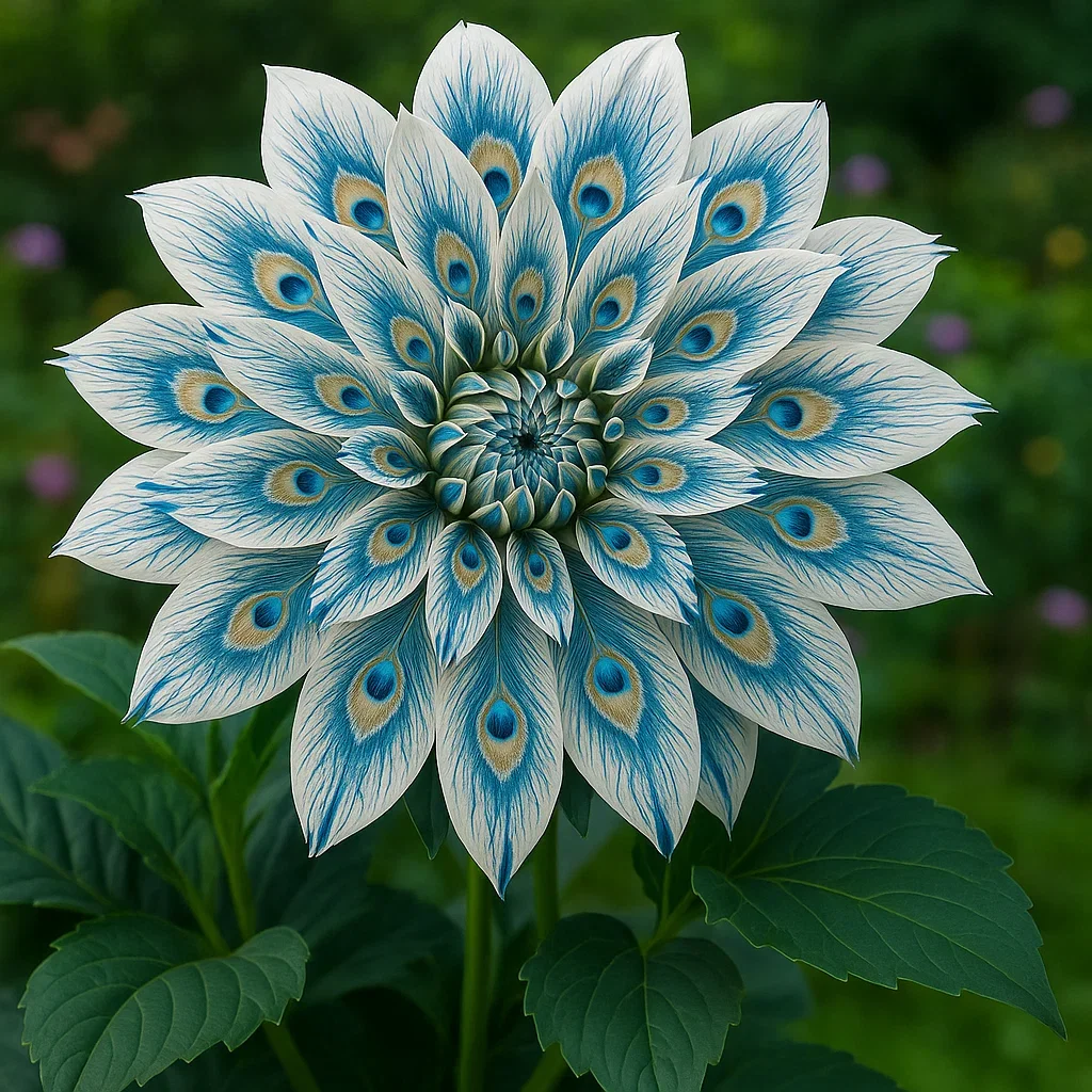 Blue Sea-Double dahlia bulbs
