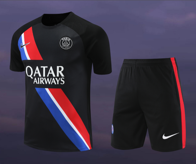 23/24 PSG Paris Saint Germain Short Sleeve Training Kit Thai Quality