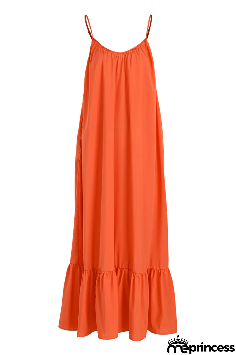 Light Purple Sexy Casual Solid Backless Spaghetti Strap Loose Sling Dress