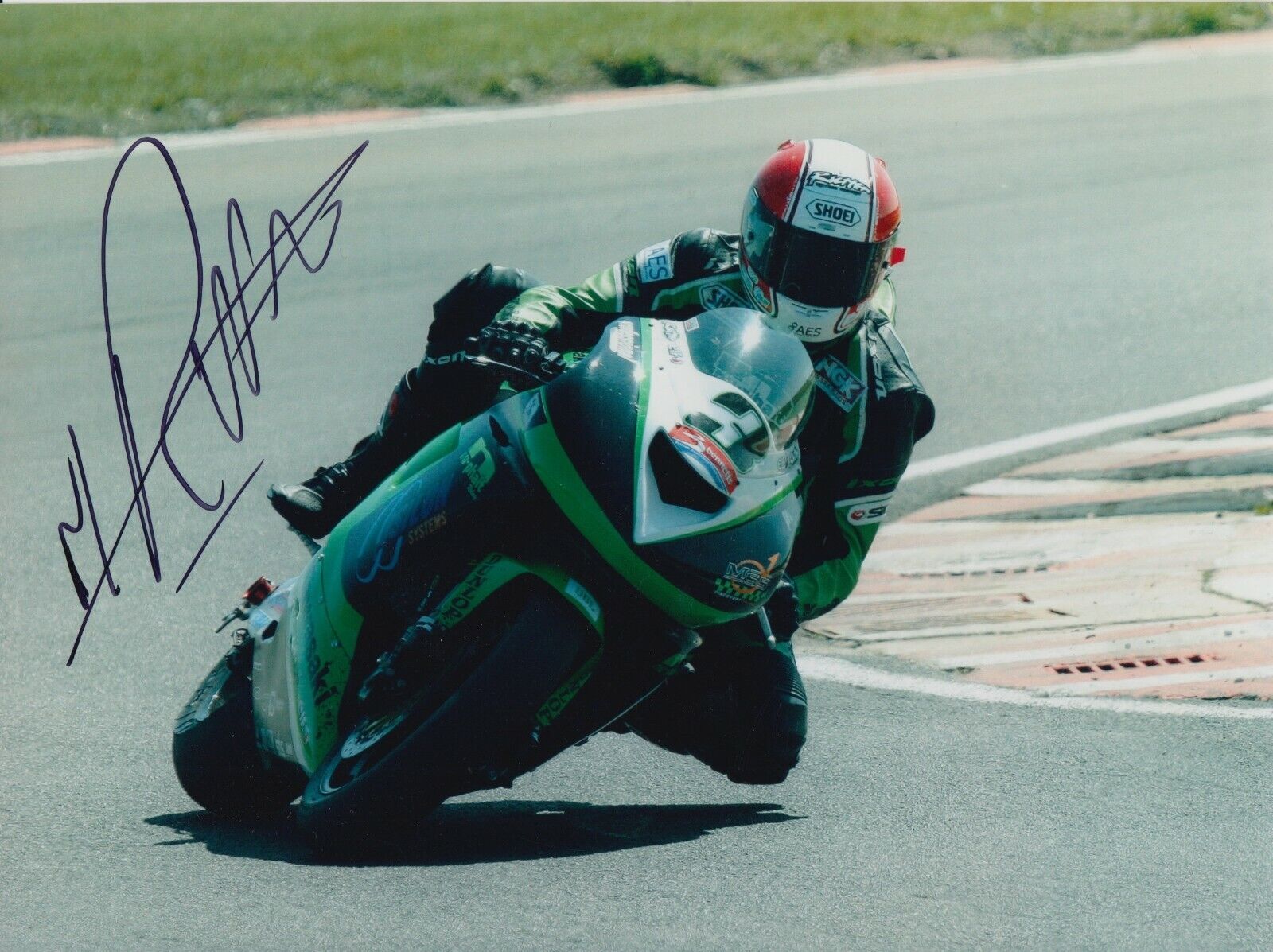 Michael Rutter Hand Signed 8x6 Photo Poster painting - BSB Autograph.