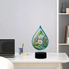 DIY 5D Diamond Painting Acrylic Water Drop Flower Night Light Lamp Home Decoration Ornament Gift Kit