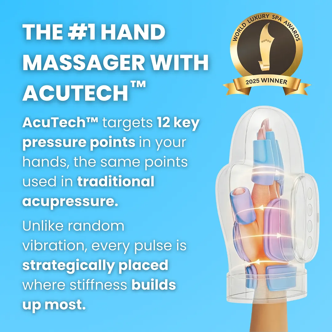 Neurivo&trade; Hand Massager - Support for Joint, Inflammation & Pain