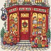Stamped Cross Stitch Kit for Adults Craft Shop 11CT 45x45cm tapestrymarket
