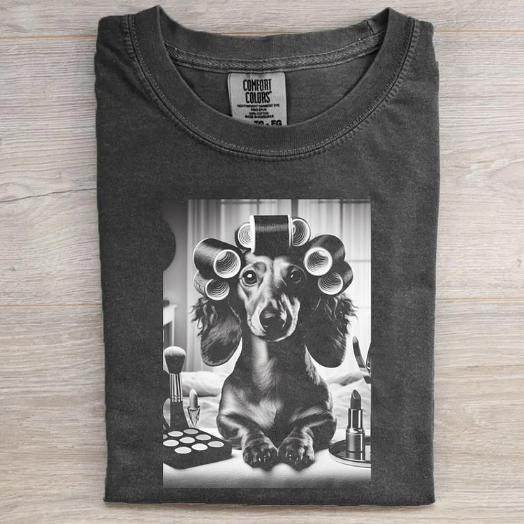 Vintage Funny Dachshund T-shirt