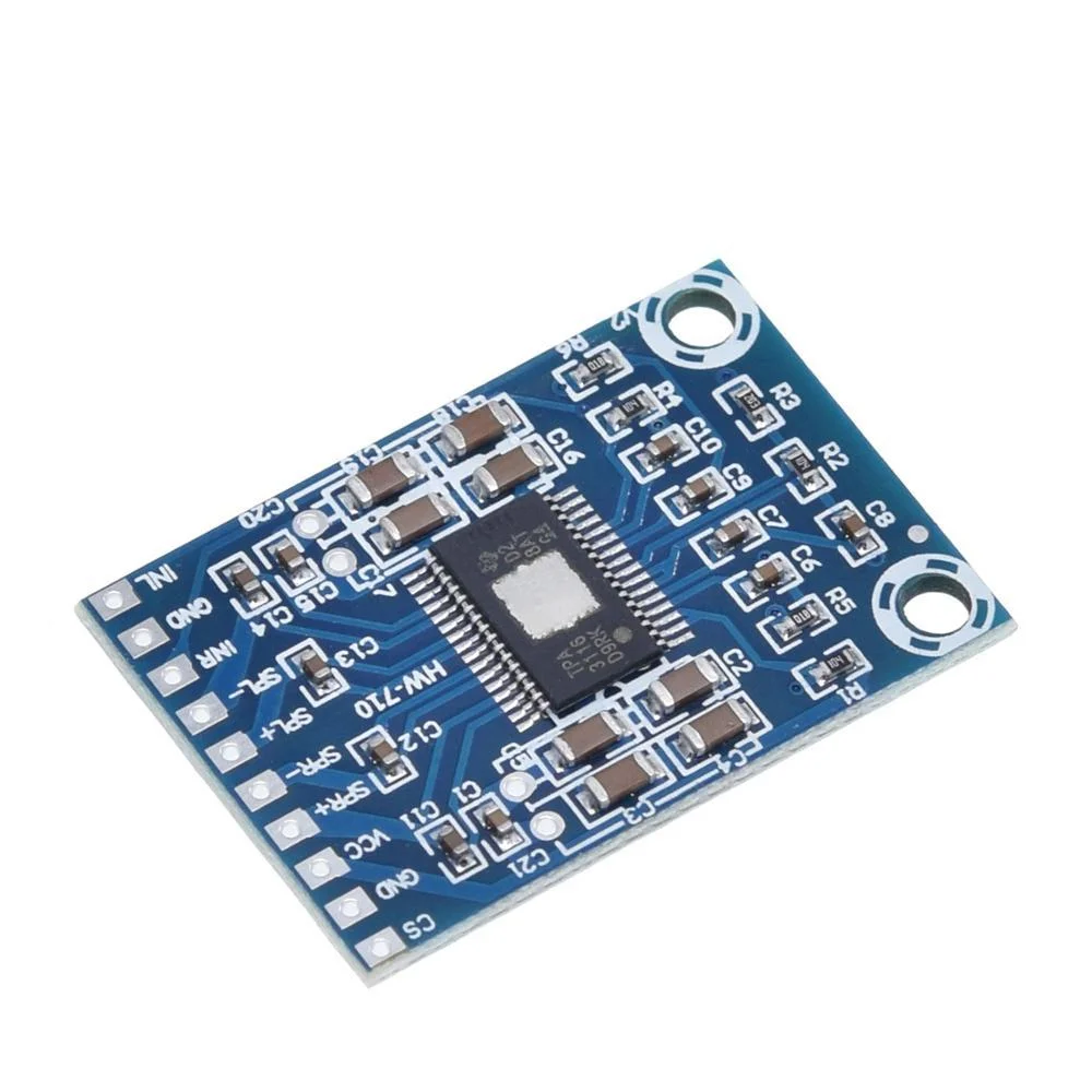 Digital Audio TPA3116D2 DC 12V-24V amplifier module Dual Channel 2*50W power audio amplifier board