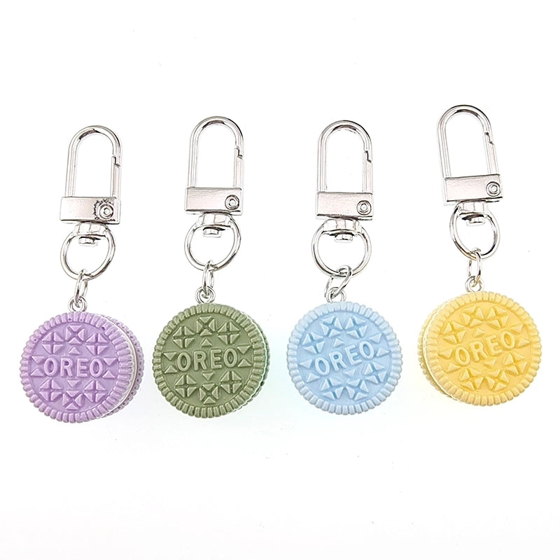 Casual Cute Minimalist Letter Alloy Resin Keychain