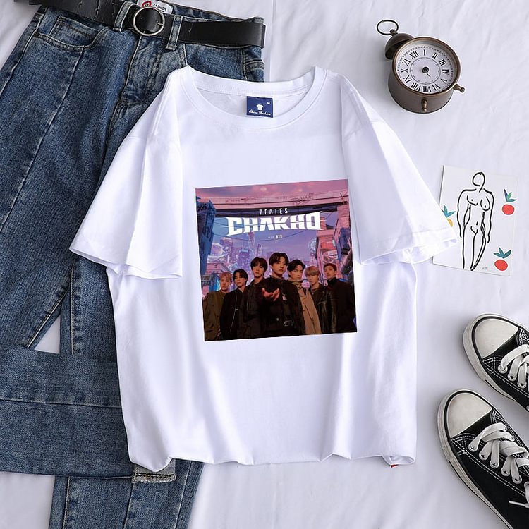 BTS 7Fates Photo Candy Color T-shirt