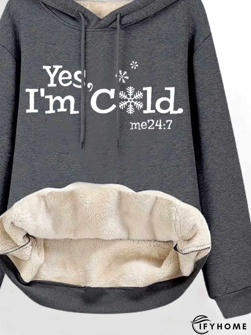 I'm Cold Funny Fleece Hoodie Sweatshirt | IFYHOME