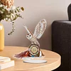 >SALE<2D Flat Indian Eagle DIY Diamond Painting Desktop Ornaments Kit for Home Decor