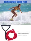 7.3m Water Ski Wakeboard Kneeboard Rope Safety Surfing Tow Line Leash Cord