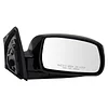 TRQ Right Mirror Power with Housing Turn Signal Passenger Side Compatible with 2010-2015 Hyundai Tucson HY1321176