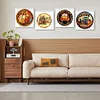 4pcs Diamond Painting -DIY Round Drill Autumn Pumpkin