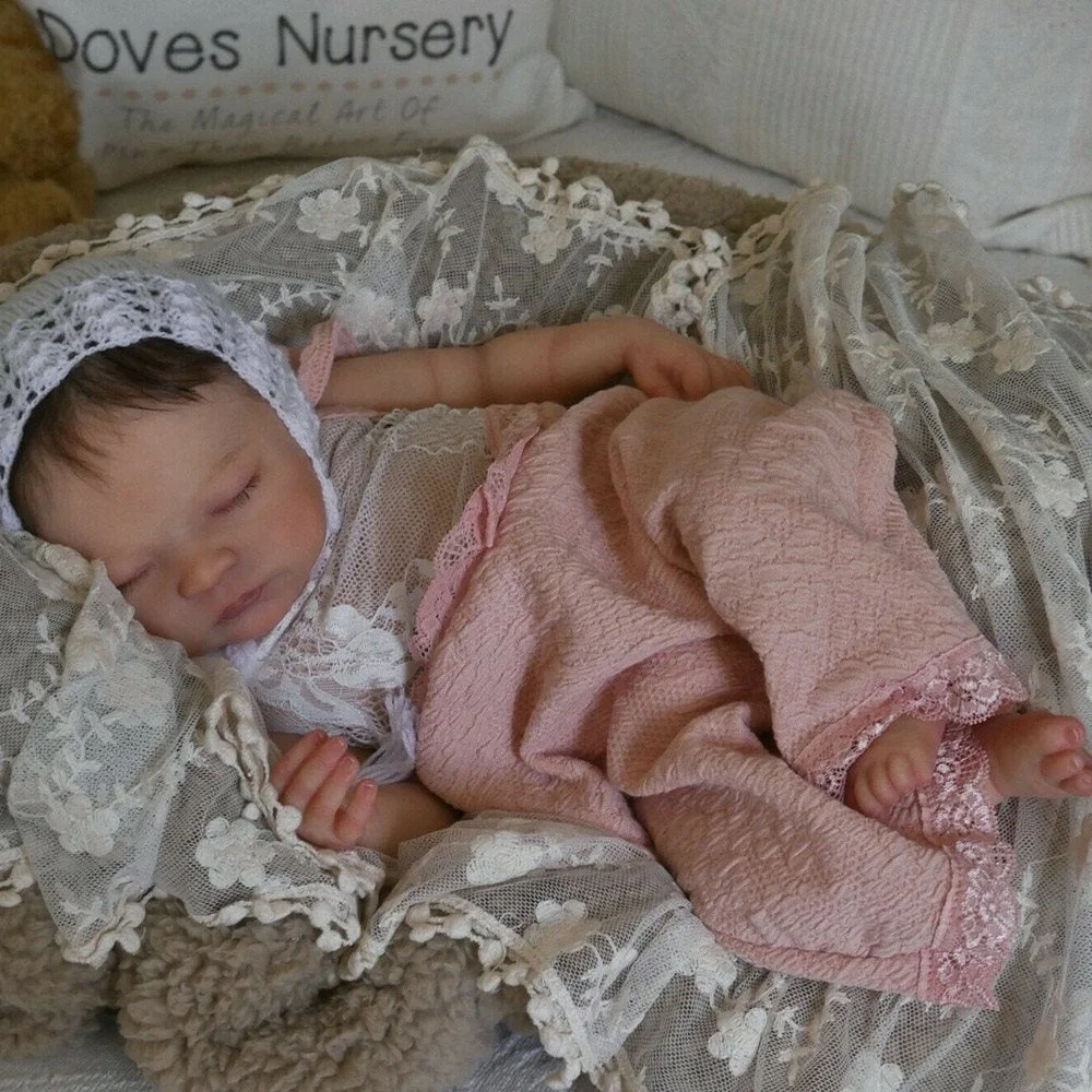 17'' Lifelike Realistic Dora Reborn Baby Doll Girl