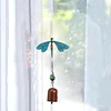 Blaue Libellen-Windspiel-Metall-Diamant-Kunst-H&auml;nge-Anh&auml;nger 5D-DIY-Diamant-Malerei-Punkte-Anh&auml;nger f&uuml;r Gartenfensterdekoration