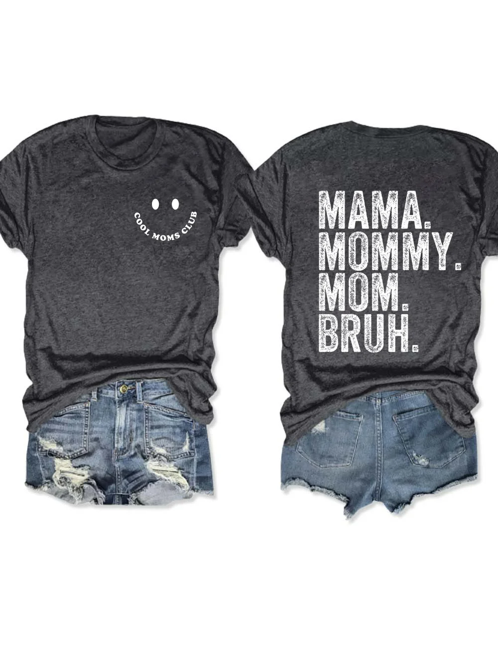 Cool Moms Club, Mama Mommy Mom Bruh T-Shirt