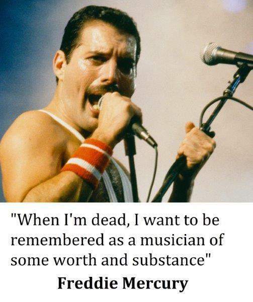 FREDDIE MERCURY Queen When I'm Dead