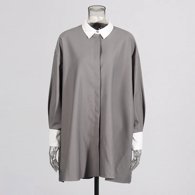 Zingj Commuter Loose Thin Tops 2025 Summer New Ins Blogger Trendy Retro Long Coat
