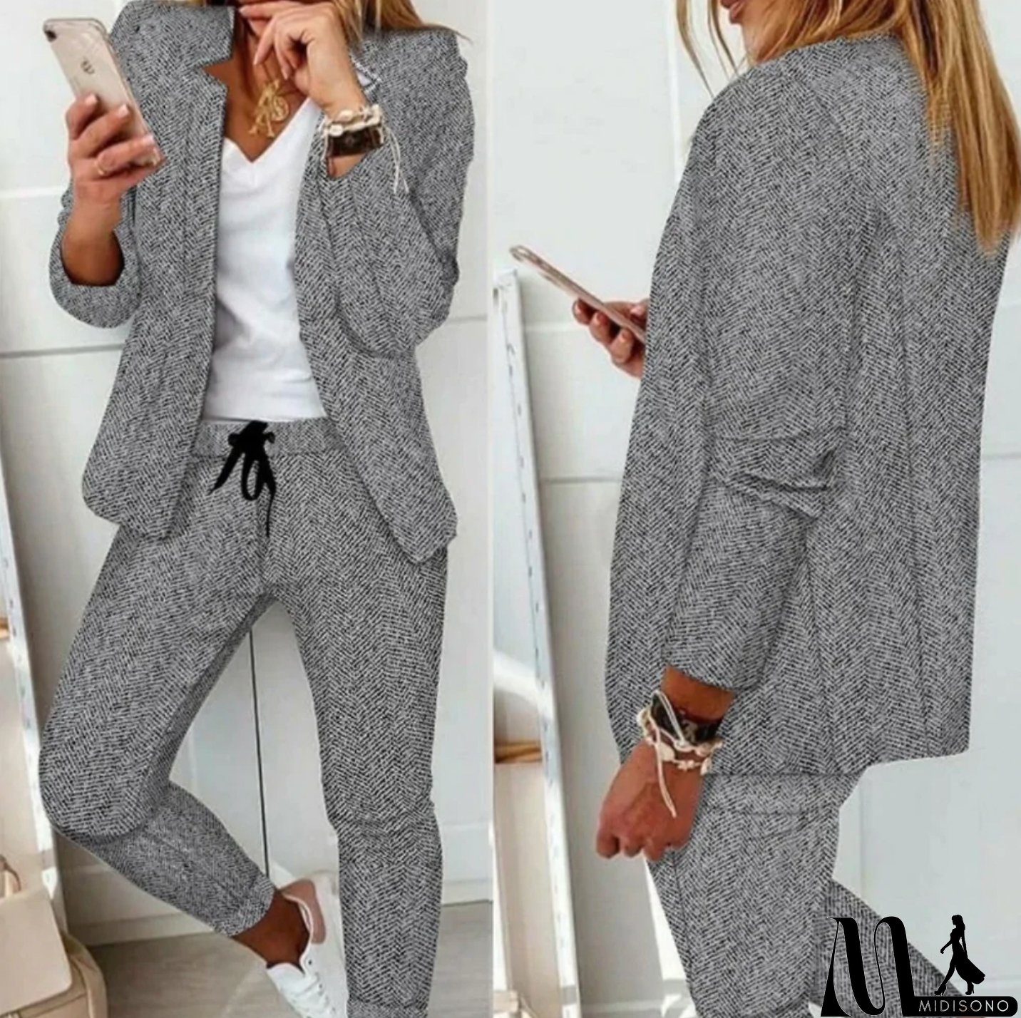 MidiSono - Casual and Comfortable winter Set