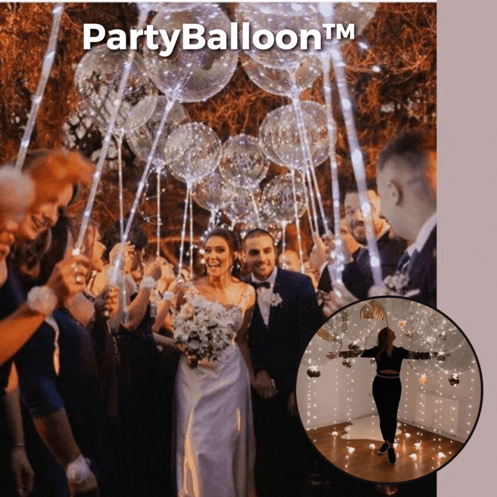 5+5 FREE | PartyBalloon | Reusable LED balloons