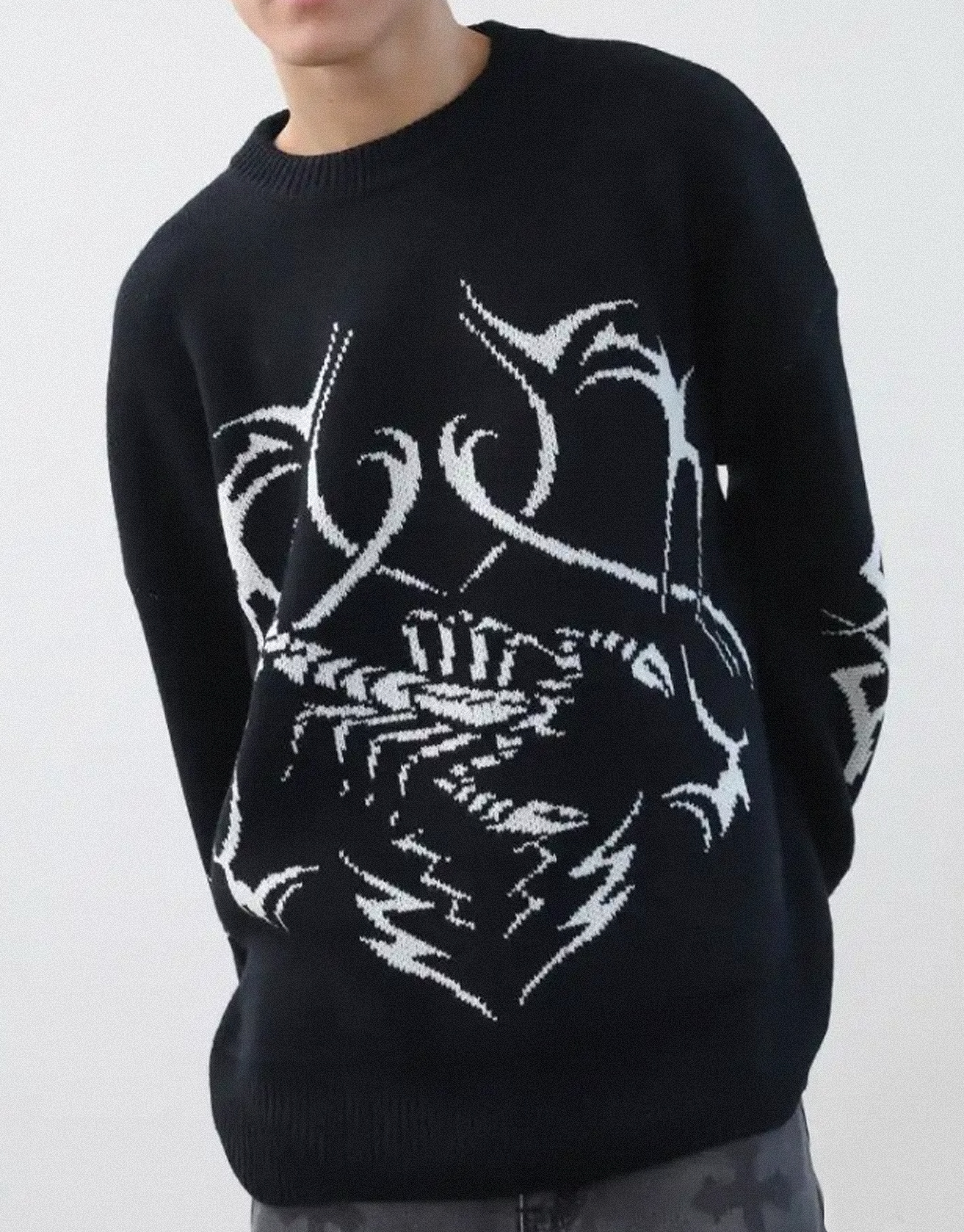 Thorn Coil Darkness Sweatshirt / TECHWEAR CLUB / Techwear