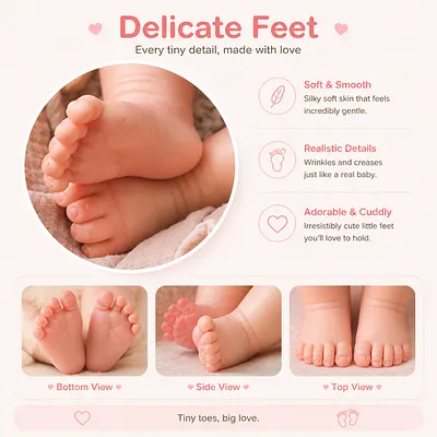 Silky soft skin that feels incredibly gentle