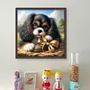 King Charles Cavaliers Dog-14CT Counted Cross Stitch 40*40cm tapestrymarket