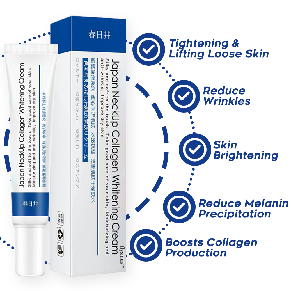 Japan NeckUp Collagen Whitening Cream