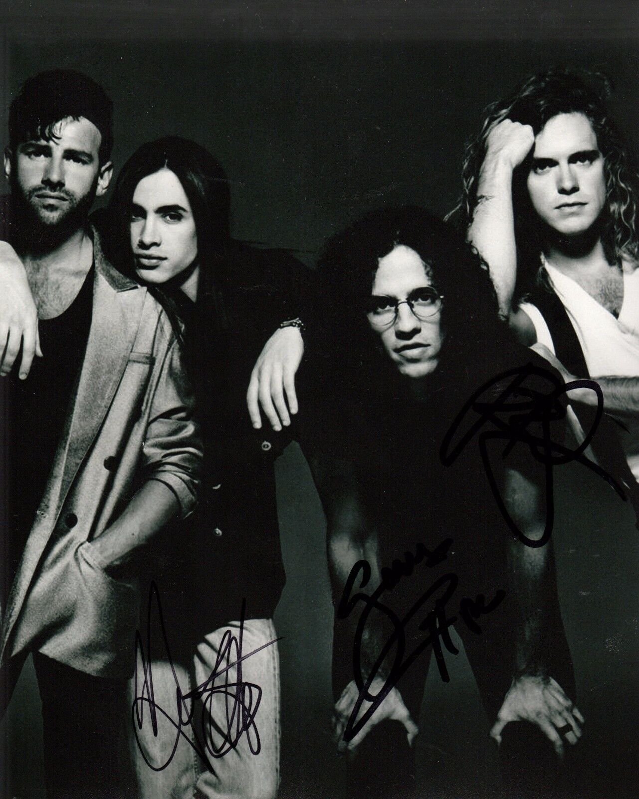 GFA Gary Cherone Band x3 * EXTREME * Signed Autograph 8x10 Photo Poster painting E4 COA