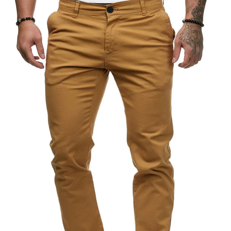 Men's Causal Solid Color Pants