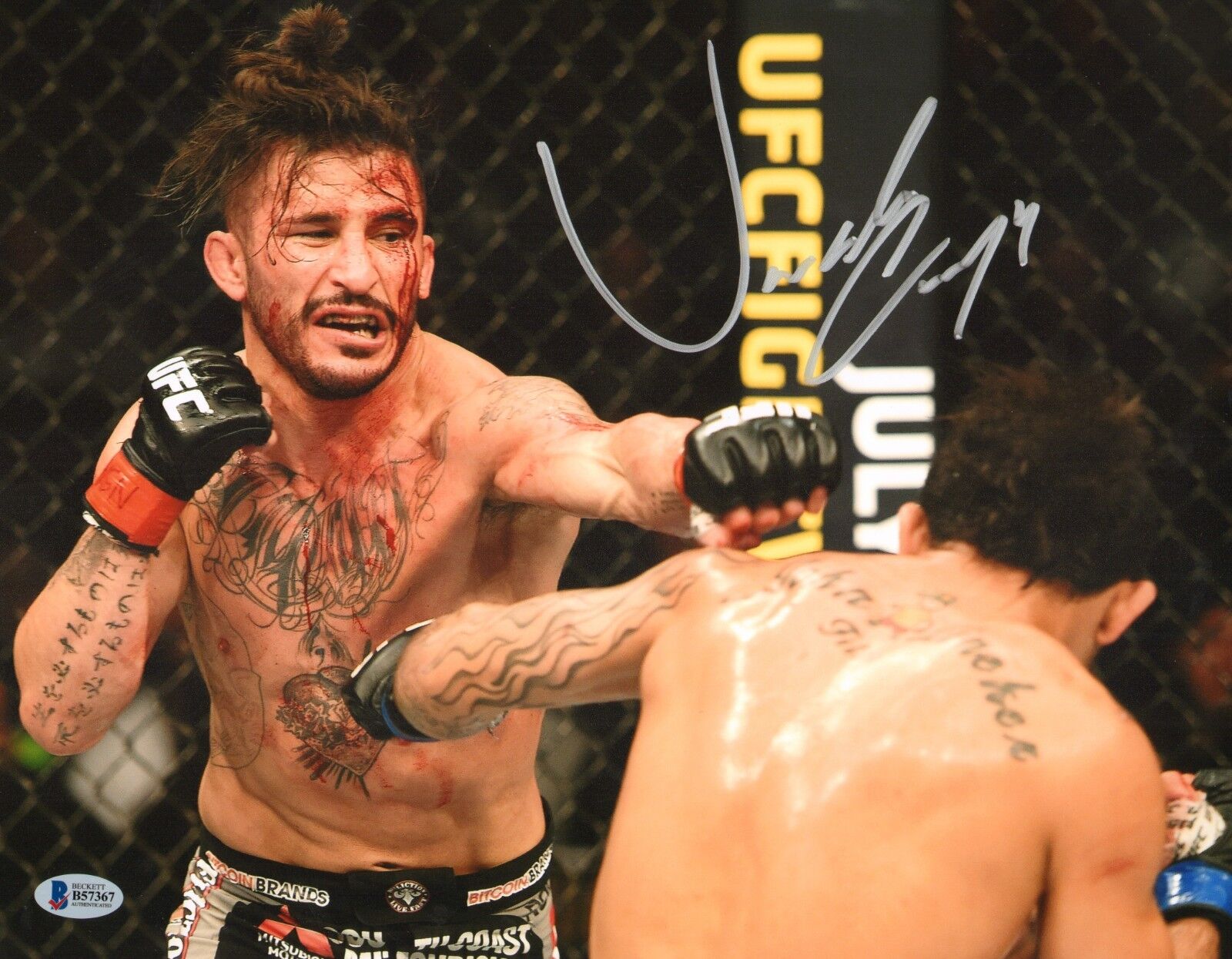 Ian McCall Signed 11x14 Photo Poster painting BAS Beckett COA UFC on FX 183 Picture Autograph 2