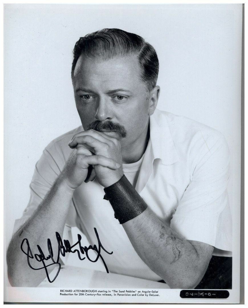 Richard Attenborough - Signed Autograph Movie Still